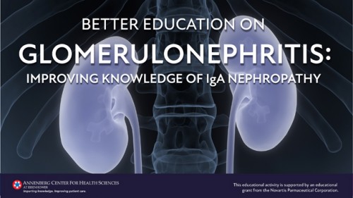 Better Education on Glomerulonephritis: Improving Knowledge of IgA Nephropathy